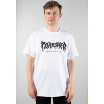 Thrasher - Metal White - T-Shirt - blanc - XL - 100% Coton,Jersey
