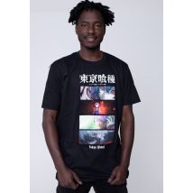Tokyo Ghoul - Explosion Of Evil - T-Shirt - noir - S - 100% Coton,Jersey