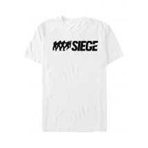Tom Clancy's Rainbow Six Siege - Logo White - T-Shirt - blanc - M - 100% Coton