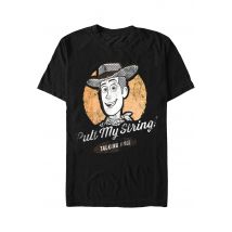 Toy Story - Pull My String - T-Shirt - noir - L - 100% Coton