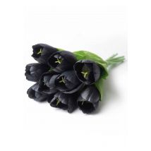 Alchemy England - Tulips Bunch Of 9 Heads - Artificial Flowers - noir - Onesize - 100% PVC,Synthétiques