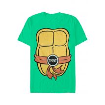 Turtles - TMNT Costume Green - T-Shirt - vert - S - 100% Coton,Jersey