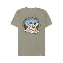 Up - Russell & Dug Khaki - T-Shirt - vert - XL - 100% Coton