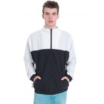 Urban Classics - Retro Black/White - Veste - noir - XL - 100% nylon