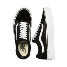 Vans - Old Skool Platform Black/White - Chaussures pour fille