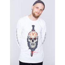 Vikings - Berserker White - Tshirt manches longues - blanc - L - 100% Coton,Jersey