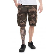 Vintage Industries - Rowing Shorts Woodland - Shorts - camouflage - L - 100% Coton