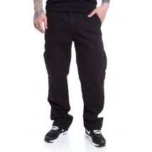 Vintage Industries - Tyrone BDU Black - Pantalons - noir - W30 - 100% Coton