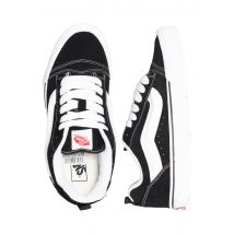 Vans - Knu Skool Black/True White - Chaussures - noir - EU 44,5 - Textile, Leather/Textile/Caoutchouc,Velours