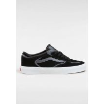 Vans - Rowley Classic Black/Asphalt - Chaussures - noir - EU 42,5 - Leather/Textile/Caoutchouc,Faux cuir