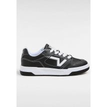 Vans - Upland Black/White - Chaussures - noir - EU 42 - Textile, Leather/Textile/Caoutchouc,Faux cuir