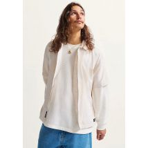 Vans - Kessler Checkerboard Woven White/Marshmallow - Chemise - blanc - L - 100% Coton,Velours côtelé