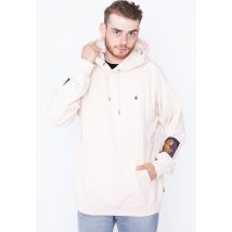 Volcom - Featured Artist Animoscillator PrtPrint - Hoodie - beige - M - 80 % coton, 20 % polyester,Transpirer