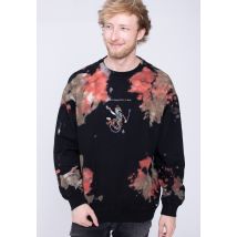 Volcom - Featured Artist Pentagram Pizza Multi - Pull - noir - S - 80 % coton, 20 % polyester,Transpirer