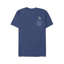 Wall-E - Wall-E & Eve Navy - T-Shirt - bleu - XXL - 100% Coton,Jersey