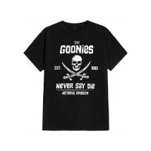 The Goonies - Never Say Die - T-Shirt - noir - XL - 100% Coton,Jersey