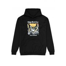 Wolverine - Kanji Block - Hoodie - noir - M - 80 % coton, 20 % polyester,Transpirer
