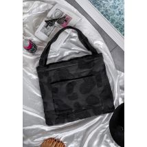 Killstar - Xtreme Beach Bag Black - Serviette - noir - Onesize - 100% Coton