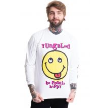 Yungblud - Raver Smile White - Tshirt manches longues - blanc - M - 100% Coton,Jersey