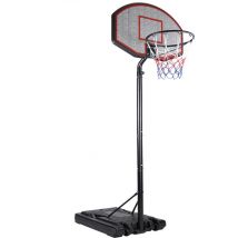 Mobiele basketbalring met verstelbare mand