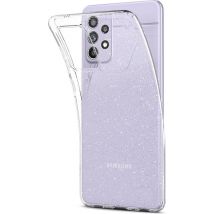 Spigen - Liquid Crystal Samsung Galaxy A72 Hoesje - Glitter/Transparant