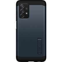 Spigen Tough Armor Telefoonhoesje voor Samsung Galaxy A72 - Back Cover - Metal Slate
