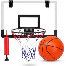 Mini Basketbal set - Incl. Bal & Pomp - Hoop - Basket - Ringen - Basketballen - Ring voor kinderen - Net - Indoor - Bord – Paal - Voor kamer - Basketbalring