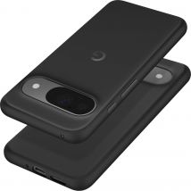 Origineel Google Pixel 9 / 9 Pro Hoesje - Duurzame Back Cover - TPU & Polycarbonaat - Slank & Comfortabel - Zwart