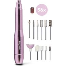 Auronic Elektrische Nagelvijl - 11 Bitjes en 56 Schuurrolletjes - Manicure / Pedicure Nagelfrees