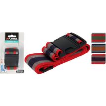 Redcliffs Kofferriem 180x5cm – Rood, Blauw & Grijs