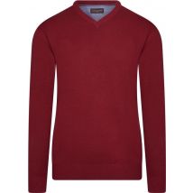 Cappuccino Italia - Heren Sweaters Pullover Red - Rood - Maat M