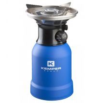 Kemper Gaskooktoestel met windbescherming en piëzo ontsteking 1200 Watt Blauw
