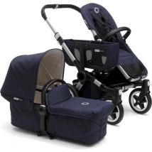 Bugaboo Donkey Classic+ Mono Kinderwagen - 5 Punts Veiligheidsgordel - Verstelbare Leuning - Navy