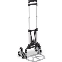 Juskys Inklapbare Trappensteekwagen / Steekwagen - Max. 80 kg - Incl. Handschoenen & Expandertouw