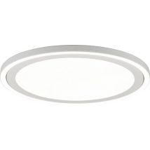 Reality - LED Plafondlamp - Plafondverlichting - 29W - Natuurlijk Wit 4000K - Rond - Wit - Kunststof