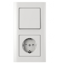 Kopp 5x Dubbele Afdekraam - Helderwit