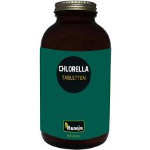 Hanoju Bio Chlorella 400 Mg Glasflacon - 800 tabletten