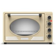 TurboTronic EV45R Retro Elektrische Oven - 45L - Crème