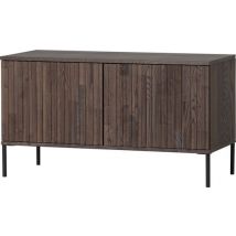 WOOOD New Gravure Tv Meubel - Essen - Espresso - 56x100x44