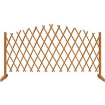 Gardebruk Klimop Hek – Uitvouwbaar tot 200cm - 180x107cm Bruin