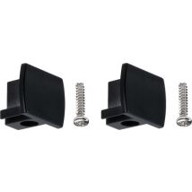 Paulmann URail eindkappen - pak van 2 - Zwart mat - railsysteem