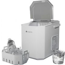 Juskys IJsblokjesmachine IceOracle - Wit - Incl. Toebehoren