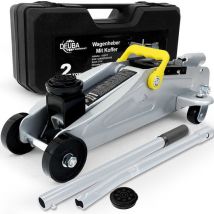 Deuba Hydraulische Autokrik - 2 Ton Draagvermogen - Grijs