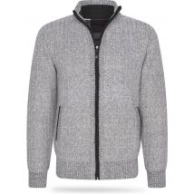 Cappuccino Italia - Heren Vest Bounded Jacket Grijs - Grijs - Maat L