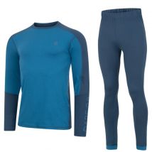 Dare2b Heren thermische basislaag set Moonlite Denim / Kingfish blauw - M