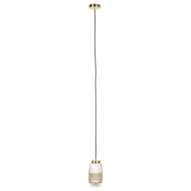 Feliz Lifestyle Robin Hanglamp - Goud glas - 12x12x143cm