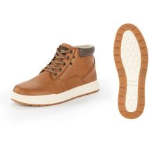 Milanoro High Sneakers Nevada Cognac Men - Bruin/Wit - Maat 41