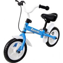 Spielwerk Loopfiets - Verstelbaar Stuur en Zadel Robuust vanaf 3 jaar - Blauw