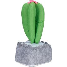 Relaxdays deurstopper cactus - deurstopper kind - deurbuffer - deurstop voor binnen - zand