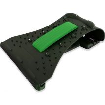 Nekstretcher Nekmassage apparaat - Backstretcher met Nekmassage - Rugstretcher Earkings Groen